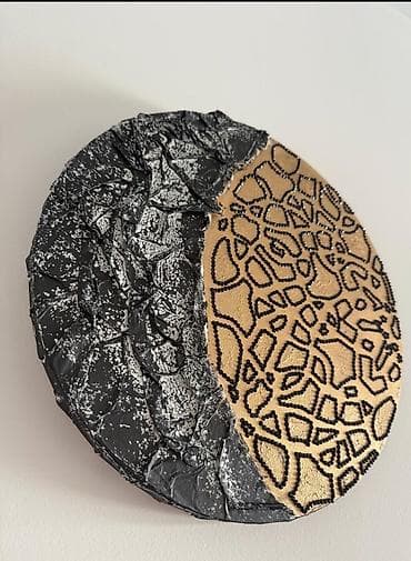 tablo: Müəllifdən orijinal əl işi dekorativ rəsmlər 1) Kətan üzərində akril — 5