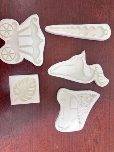 где купить формы для выпечки: Формы для выпечки, цвет - Белый, Силикон, 5 — 1