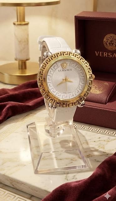 metbex saatlari: Qol saatı, Versace, rəng - Yaşıl — 3