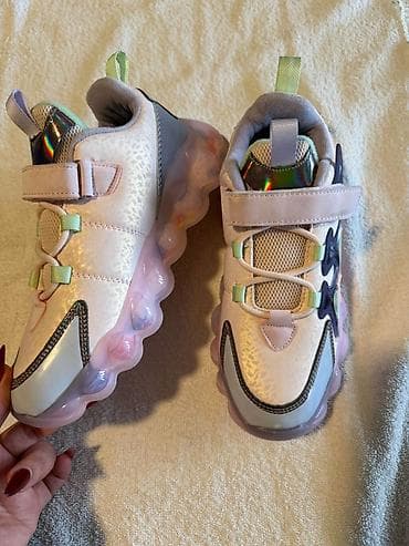 uwaq ayaqqabilari: Rəng - Çəhrayı Krossovkalar, Ölçü: 36, Qız üçün — 2