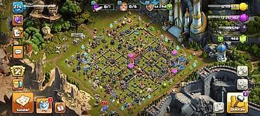 toy dekor satisi: Clash of Clans hesabı – yüksək səviyyəli əsas kənd və tam inkişaf — 1