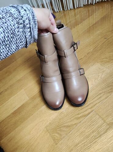 rezin botlar: Ölçü: 39, rəng - Qəhvəyi, Yeni — 3