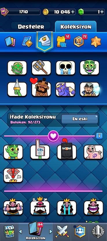 Clash Royale hesabı - Kral səviyyəsi: 15 - Kupa: 13 756+ - Pass — 5