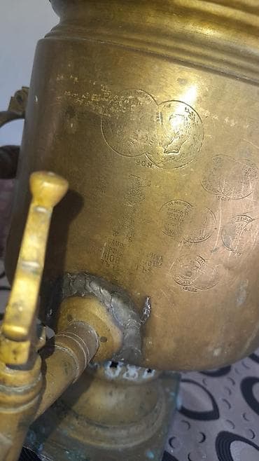 antik samovar: Satılır müxtəıif qədimi əşyalar.( kitablar,plastinkalar,döş — 3