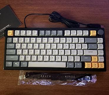 kompüter ramı: Ajazz AF82 klavyatura 
Yenidir. Gaming membran klavyatura — 1