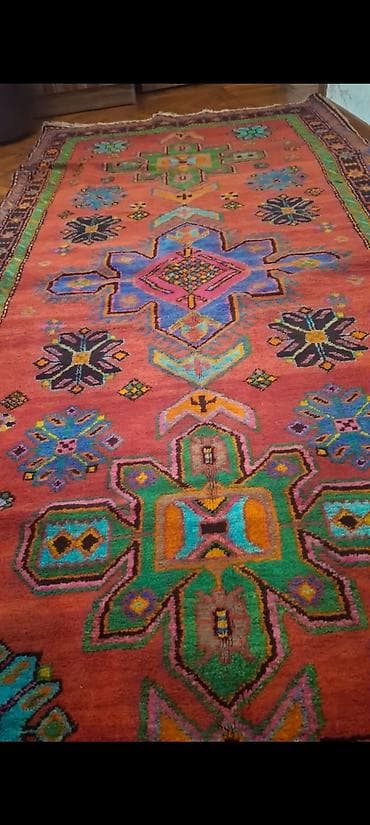 Xalça – əl toxuması, rəngarəng Şərq motivləri - Material: yun - — 3