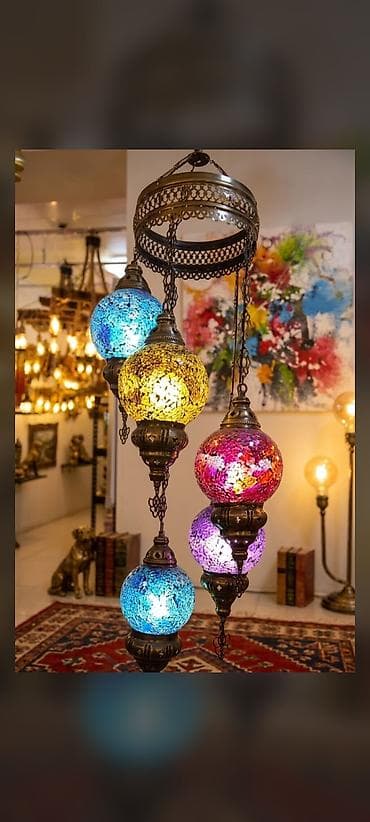 yeni il sufre bezekleri: Çılçıraq, 5 lampa — 1