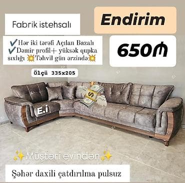 konfort mebel: Künc divan, Yeni — 1