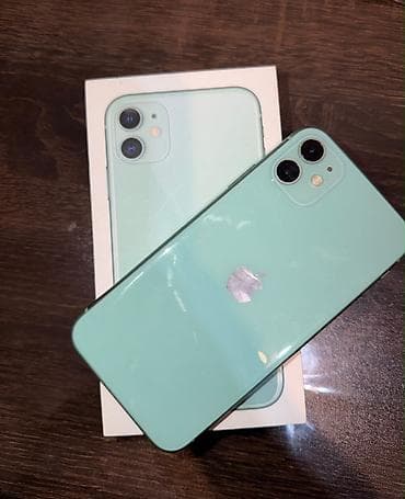redmi note 11 kabro: IPhone 11, 128 GB, Yaşıl, Barmaq izi, Face ID — 6