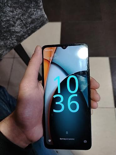 redmi 7 satilir: Redmi A3, 128 GB, rəng - Qara, Barmaq izi — 2