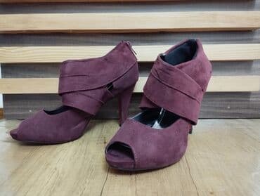 женские замшевые кроссовки: Туфли, Размер: 36, Новый — 2