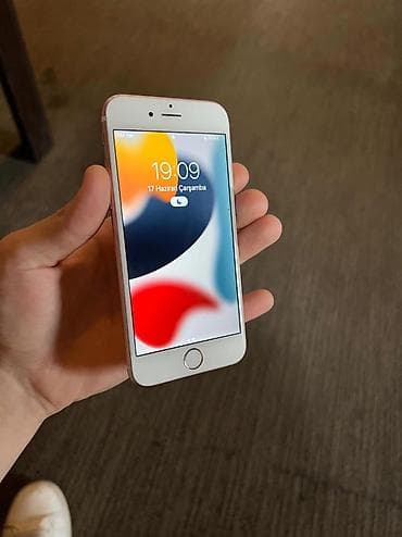 iphone pro max: IPhone 6s, Rose Gold, Barmaq izi — 1