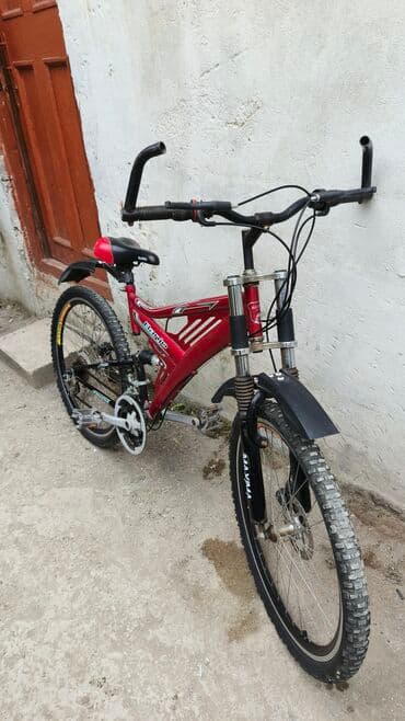 продам велосипед бу: Velosiped 🚲 Banjo Maxima velosiped satılır Rəngi: Qırmızı Çərçivə — 1