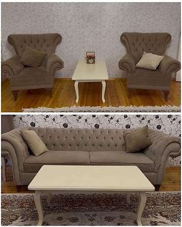 dirnaq stolu gence: Divan kreslojurnalnı daxil 330₼. Açılmır,baza yoxdur.Ünvan — 1