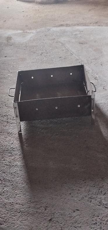 das pec: Daşına bilən metal manqal - Material: qalın polad təbəqədən — 1