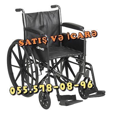 Tibbi geyim: Manual əlil arabası – satış və icarə - Brend: Drive - Təkərlər: böyük — 1