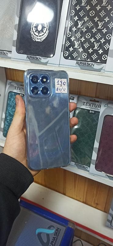 Honor X6, 64 GB, rəng - Mavi, Barmaq izi