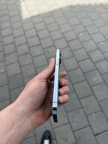 iphone 12 mavi: IPhone 13 Pro Max, 256 GB, Sierra Blue, Simsiz şarj — 4