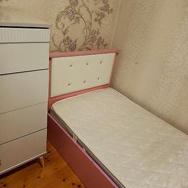 ikinci mebel: Qız üçün, Çarpayı, Matras ilə — 6