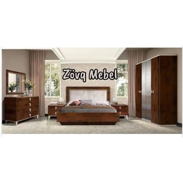 спальный гарнитур каракол: 2 təknəfərlik çarpayı, Dolab, Termo, 2 tumba, Belarusiya, Yeni — 5