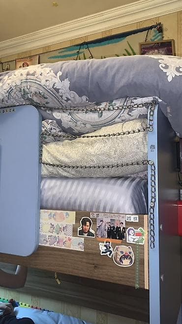 2 mərtəbəli yataq: Oğlan və qız üçün, Çarpayı, Matrassız, Siyirməli — 3