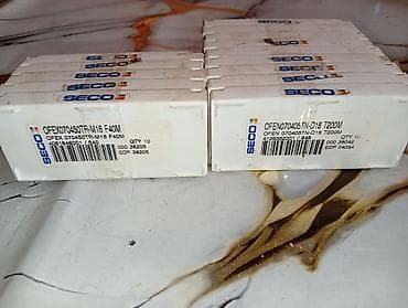 Потолок: Torna/freze üçün dəyişdirilə bilən kəsici lövhəciklər (insertlər) — 5