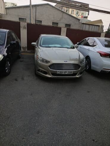 mersedes 190 dizel: Ford Fusion sedan - Korpus: bej/metallik rəng, 4 qapı, aerodinamik ön — 1