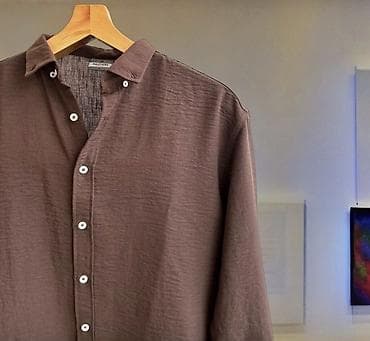 geyimleri: Köynək, 2XL, rəng - Qəhvəyi — 3