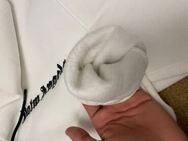 женские свитшоты с принтом: Мужская толстовка, S, цвет - Белый — 2