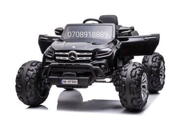 maşınlar uşaq üçün: Akkumulyatorla işləyən avtomobil Mercedes DK-MT950 Black Məhsulun — 6