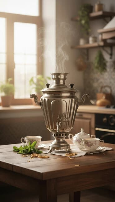 Nehrə aparatları: Od Samovar, 5 l — 1