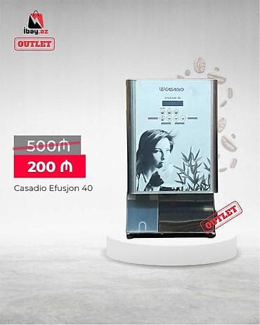 g plus coffee: CASADIO EFUSION 40 – avtomat qəhvə/isti içki dispenseri - — 1