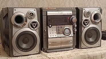 Микрофоны: Musiqi Mərkəzi "Samsung MAX VS-730" 3000watt-di. Hec bir problemi — 2