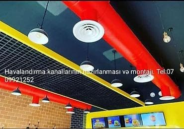 servis avadanliqlari: Məhsul: Havalandırma sistemləri və aksesuarları Havalandırma — 7