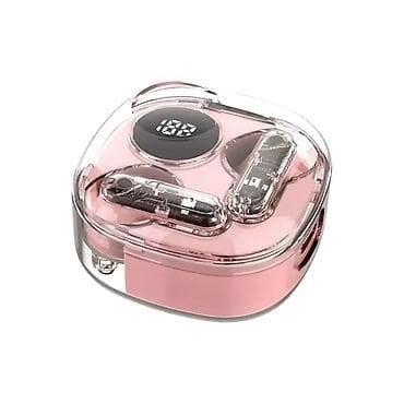 bluetooth nausnikler: Yeni Simsiz (Bluetooth) Qulaqcıqlar, rəng - Çəhrayı — 2