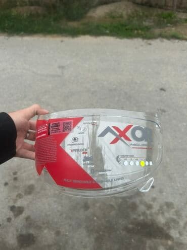AXOR dəbilqələri üçün şəffaf vizor - Brend: AXOR Helmets - Model