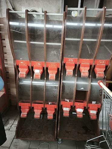 диспенсер: Topdan/qida mağazaları üçün çox bölməli dispenser stendi. çərəz və — 1