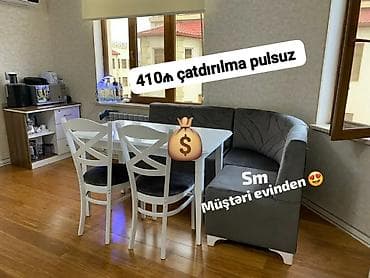 kunc divanlar 2019: Künc divan masa oturacaq rəng seçimi var — 1