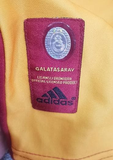 Kişi geyimləri: Futbolka, Adidas, L, rəng - Qırmızı — 4
