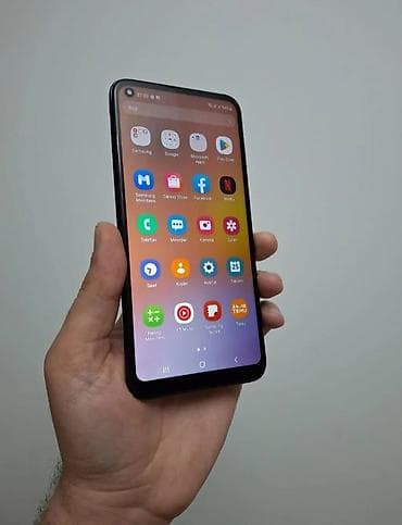 Samsung Galaxy A11, 32 GB, rəng - Qara, Barmaq izi — 3