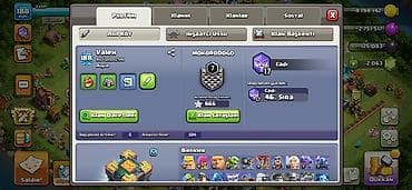 heyvan baxıcısı: Clash of Clans hesabı – güclü inkişaf etmiş kənd və ordu Ümumi: - Lvl — 1