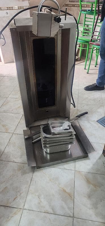 Аппараты для донера: Электрический, Remta, 4 горелки, С ножом — 5