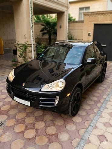 mitsubishi lancer evolution: Porsche Cayenne 3.6 pnevmasız 2007– qara rəngli, tam ölçülü premium — 10