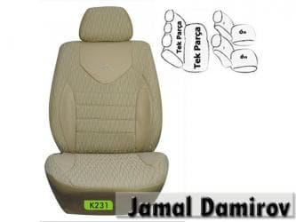 Avtomobil oturacaqalrı üçün örtüklər k-design k231. Чехлы для