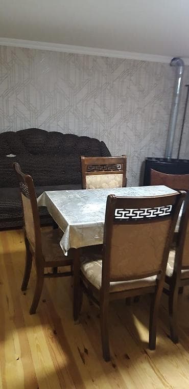 balakende satilan evler: Kirayə mənzil – 2 otaqlı, təmirli Xüsusiyyətlər: - Geniş zal və yataq — 5