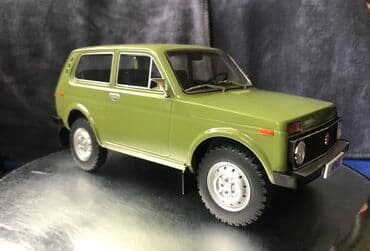metbex tavan modelleri: Коллекционная модель LADA-2121 NIVA1600 olive green 1977 Model Car — 12