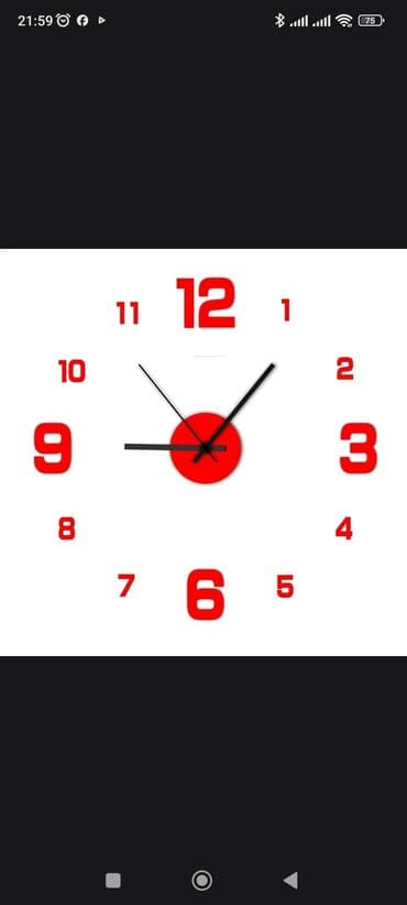 elektron divar saatı: Divar saatları, Elektron — 3