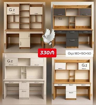 bağ stolları: Oğlan və qız üçün, Yeni, Yazı masası — 1