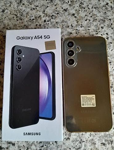 samsung telefonlari: Samsung Galaxy A54 5G, 128 GB, rəng - Qara, İki sim kartlı — 2