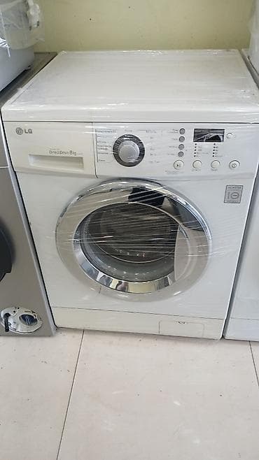 Elektronika: Paltaryuyan maşın LG, 8 kq, İşlənmiş, Avtomat, Qurutma var, Kredit yoxdur, Ünvandan götürmə, Pulsuz çatdırılma, Ödənişli çatdırılma — 1